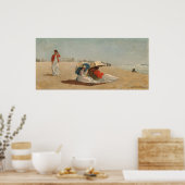 East Hampton Beach - Winslow Homer Fine Art Poster (Keuken)