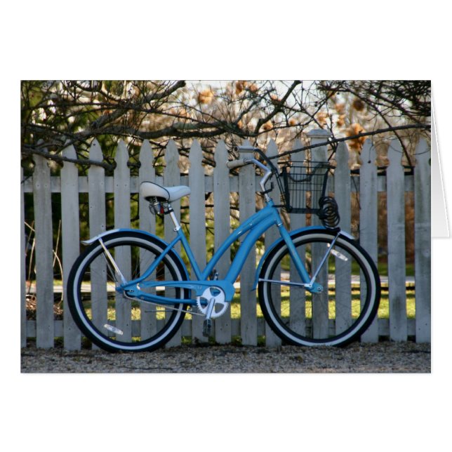 East Hampton Bicycle Card (Voorkant Horizontaal)