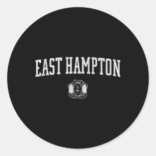 East Hampton Long Island NY Ronde Sticker