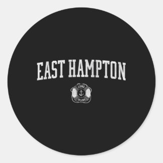 East Hampton Long Island NY Ronde Sticker