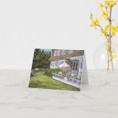 EAST HAMPTON PORCH KAART (Gele Bloem)