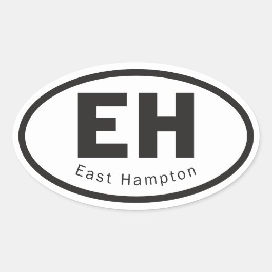 East Hampton sticker (Voorkant)