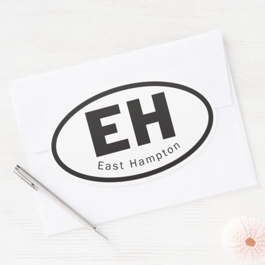 East Hampton sticker (Envelop)