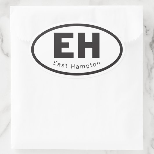 East Hampton sticker (Tas)