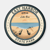 East Harbour State Park Ohio Badge Magneet (Voorkant)