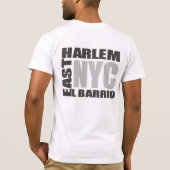 East harlem t-shirt (Achterkant)