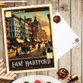 East Hartford, Connecticut |  BRIEFKAART