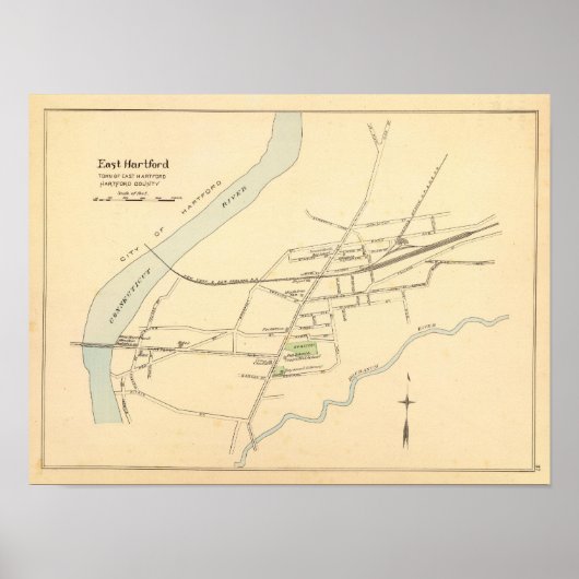 East Hartford Poster (Voorkant)