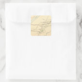 East Hartford Vierkante Sticker (Tas)