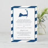 East Harwich Navy Blue Cape Kabeljauw Kaart | Brui (Staand voorkant)