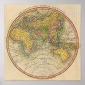 East Hemisphere Poster (Voorkant)