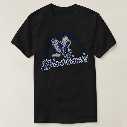 East Highland Blackhawks T-shirt (Design voorkant)
