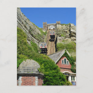 East Hill Lift Hastings England Briefkaart