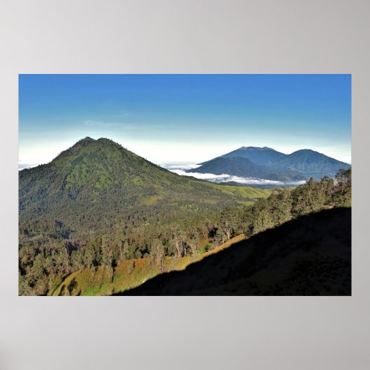 East Java Volcanoes Poster (Voorkant)