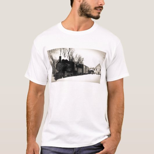 East Jordan & Southern Railroad Engine #6 T-shirt (Voorkant)