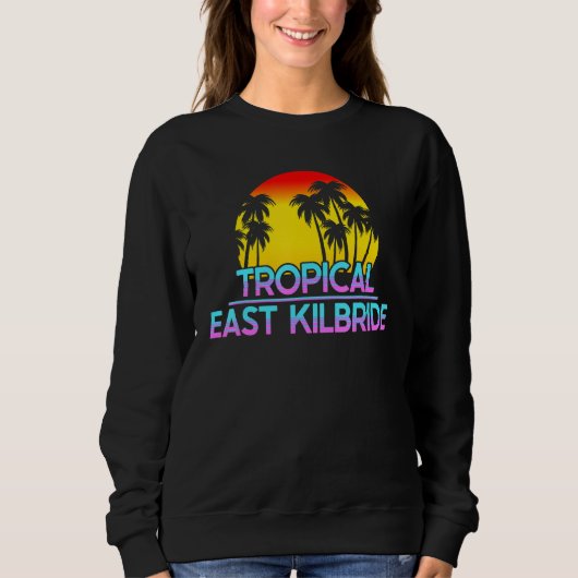 East Kilbride Uk Funny British Weather Trui (Voorkant)