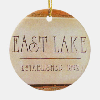 East Lake, East Lake Ornament, East Lake Decatur Keramisch Ornament