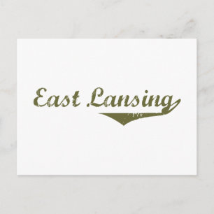 East Lansing Revolution t shirten Briefkaart