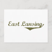 East Lansing Revolution t shirten Briefkaart (Voorkant)