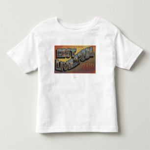 East Liverpool, Ohio - Large Letter Scenes Kinder Shirts