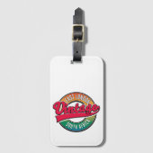 East London South Africa logo Bagagelabel (Voorkant (verticaal))