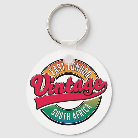 East London South Africa logo Sleutelhanger (Voorkant)