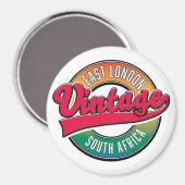 East London Zuid-Afrika logo Magneet (Voorkant / Achterkant)
