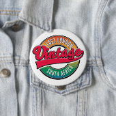 East London Zuid-Afrika logo Ronde Button 4,0 Cm (In situ)