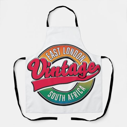 East London Zuid-Afrika logo Schort (Voorkant)