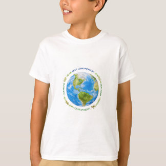 East Longmeadow Earth Day, original logo, T-Shirt