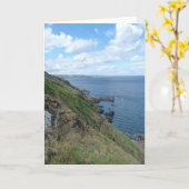 "East Lothian Coastline of Scotland" Kaart (Gele Bloem)