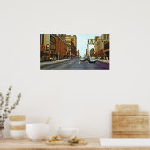 East Main Street 1960s Poster (Keuken)