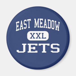 East Meadow - Jets - High-East Meadow New York Magneet