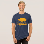 EAST NASH BUFFALO Tri-Blend SHIRT (Voorkant volledig)
