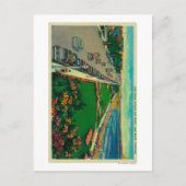 East Ocean Avenue en BeachLong Beach, CA Briefkaart (Voorkant)