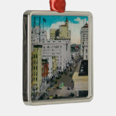 East on Broadway uit San Diego Hotel Metalen Ornament (Rechts)