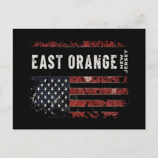 East Oranje New Jersey Briefkaart (Voorkant)