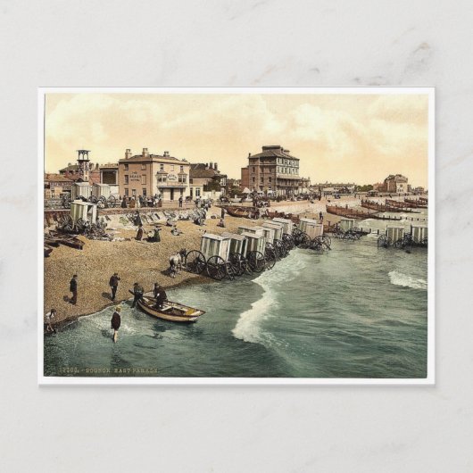 East parade, Bognor, England  Photochrom Briefkaart (Voorkant)