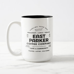 East Parker Bearcat Nation 15 oz. KoffieMok Tweekleurige Koffiemok