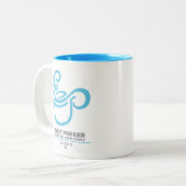 East Parker "Large EP Cup" Logo - 11 oz. Mok (Voorkant links)