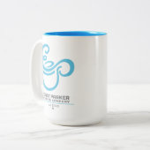 East Parker "Large EP Cup" Logo - 15 oz. Mok (Voorkant links)