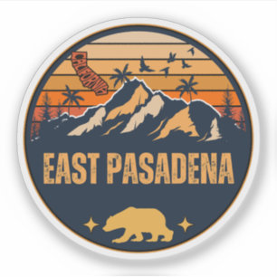 East Pasadena, Californië Sticker