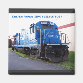 East Penn Railroad Locomotive #3153 Magneet