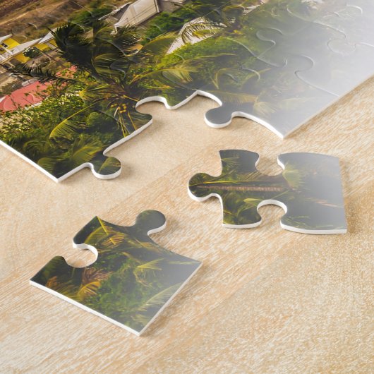 East Point Lighthouse, Barbados Legpuzzel (Zijkant)