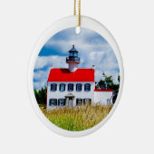 East Point Lighthouse Keramisch Ornament (Rechts)