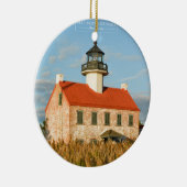East Point Lighthouse. Keramisch Ornament (Rechts)