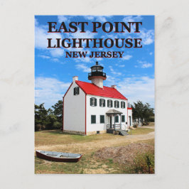 East Point Lighthouse, New Jersey Briefkaart