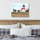East Point Lighthouse, New Jersey Canvas Print (Insitu (Slaapkamer))