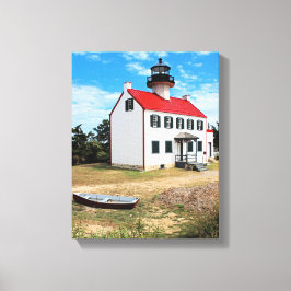 East Point Lighthouse, New Jersey Canvas Print