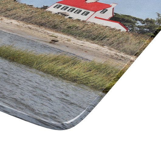 East Point Lighthouse, New Jersey Cutting Board Snijplank (Hoek)